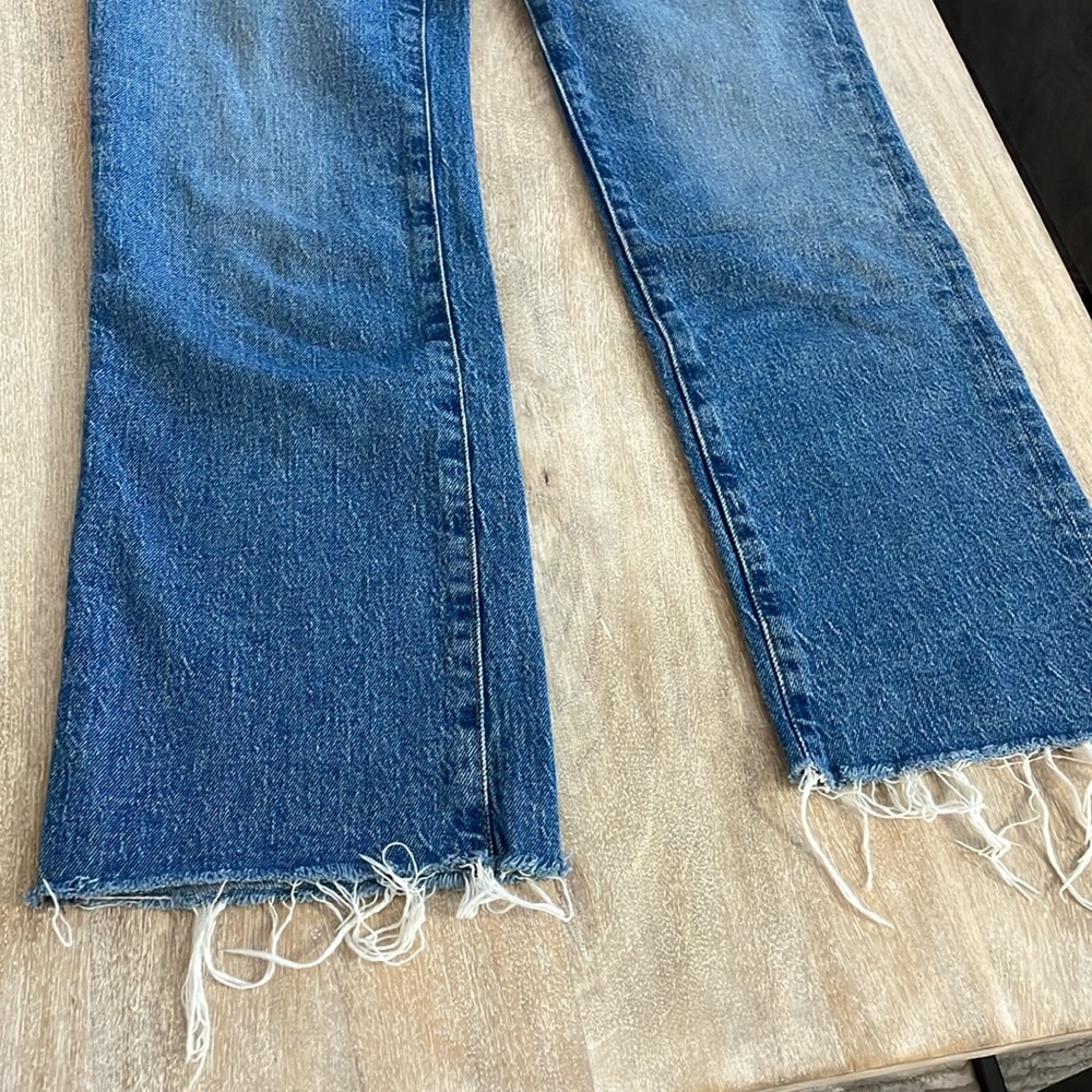 Madewell Cali Demi-Boot Jeans in Enmore Wash: Raw-Hem Edition - Picture 3 of 12